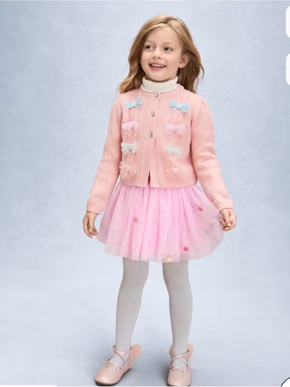 Girls Pom Pom Mesh Tutu Skirt - New York City Ballet By GYMBOREE - Pink size 12